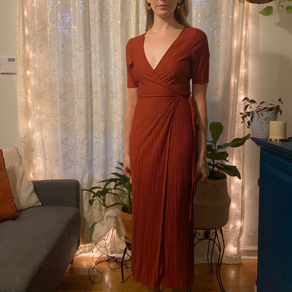 & Other Stories Wrap Dress